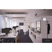Produktbild för Lampa UNILUX Sol LED svart