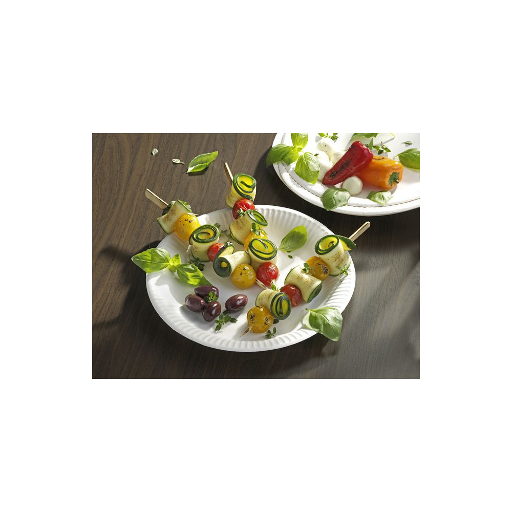Produktbild för Tallrik PURE FSC Papp 23cm stark 100/fp