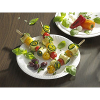 Produktbild för Tallrik PURE FSC Papp 23cm stark 100/fp