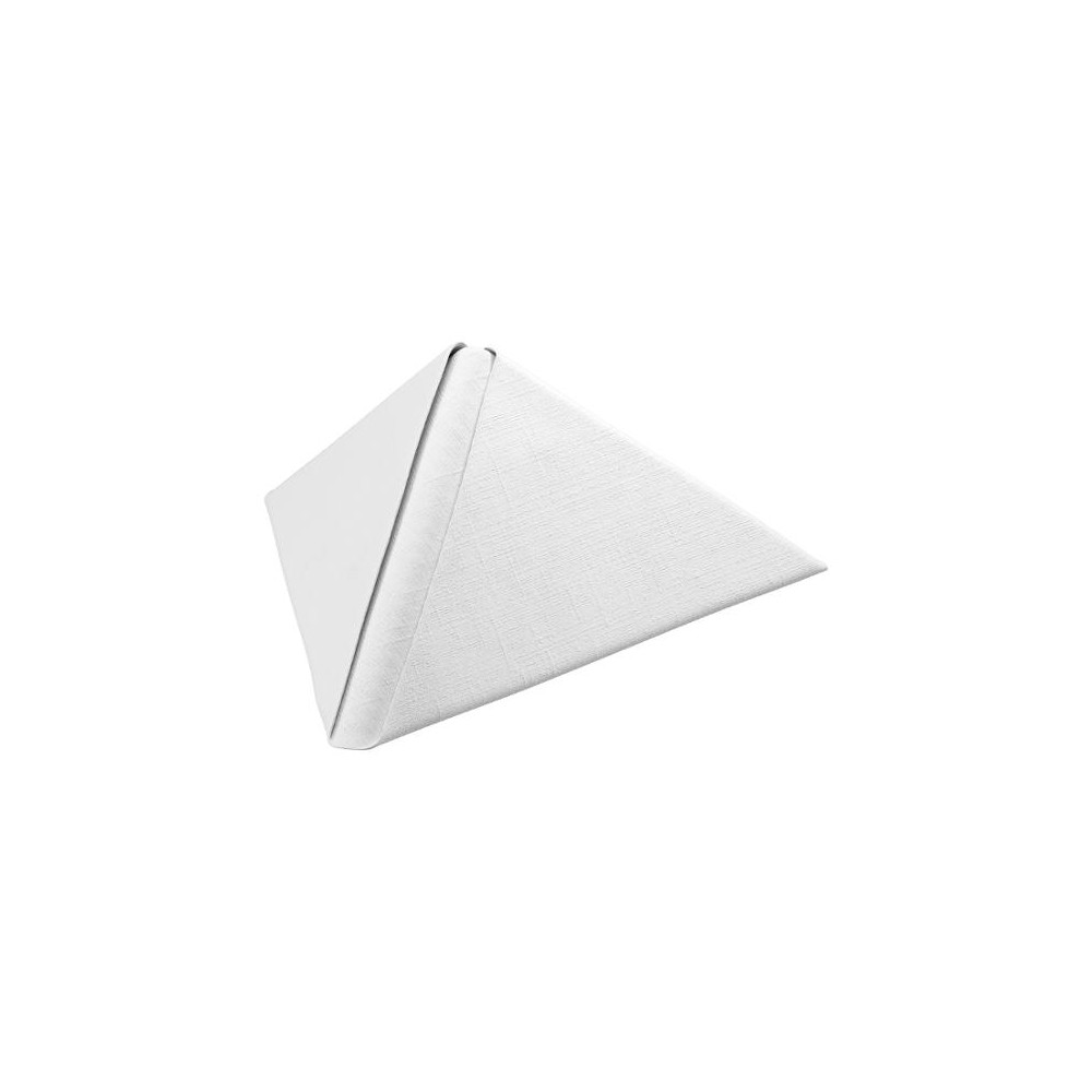 Produktbild för Servett Dunilin 40x40cm vit 45/fp