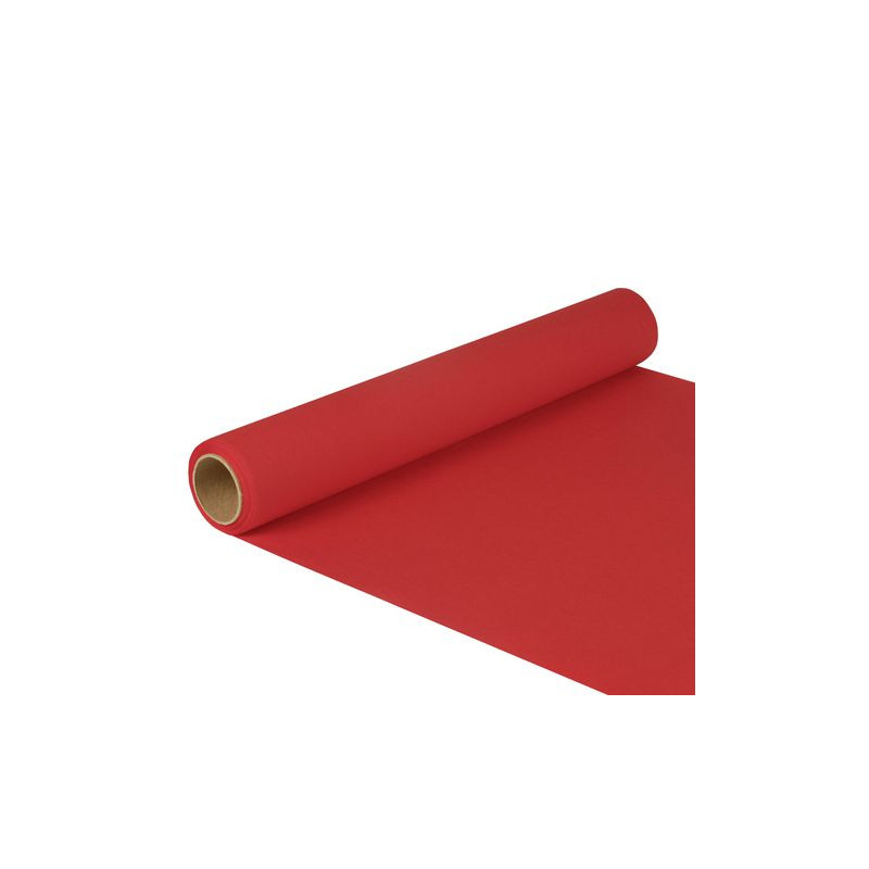 Produktbild för Bordslöpare PAPSTAR 0,4x5 m röd