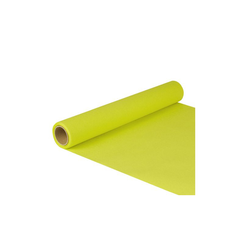 Produktbild för Bordslöpare PAPSTAR 0,4x5 m limegrön