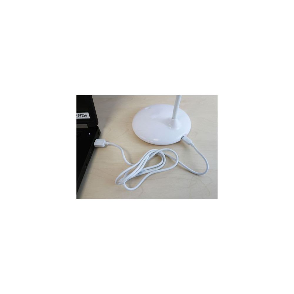 Produktbild för Lampa UNILUX Nelly LED vit