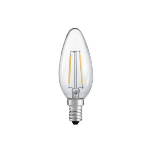 TUNGSRAM LED-lampa Kronljus E14 230V Klar 40W