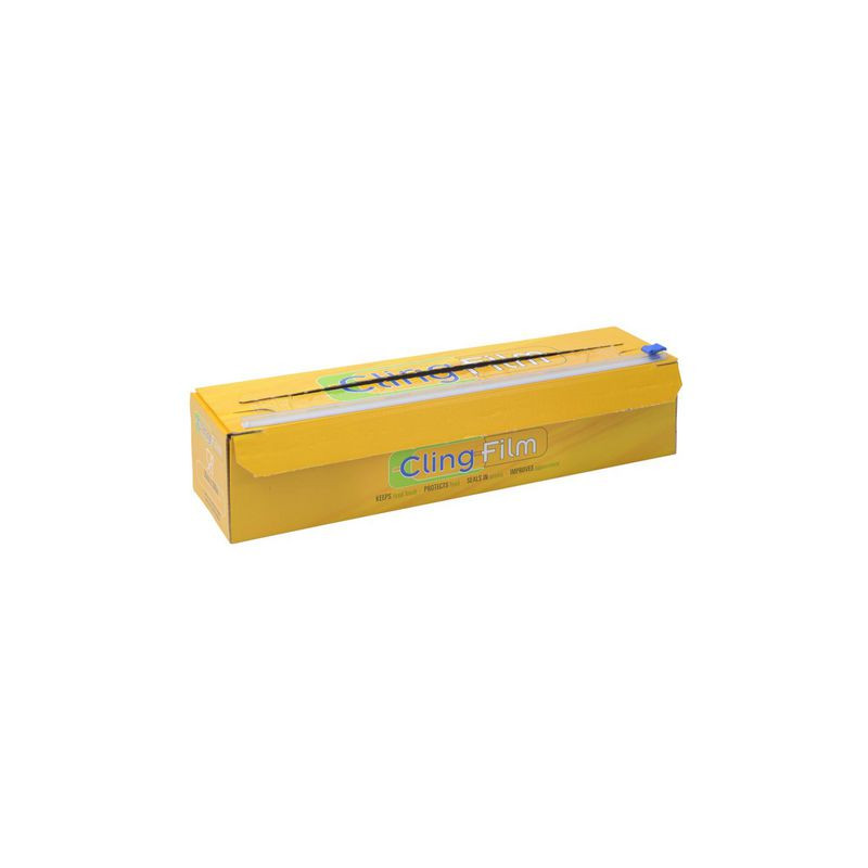 Produktbild för Plastfolie Cutbox PVC 45cmx300m 8my