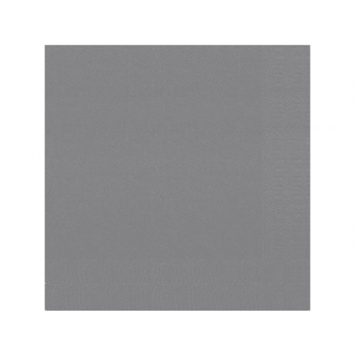 Duni Servett 3-lags 33x33cm granitgrå 125/fp