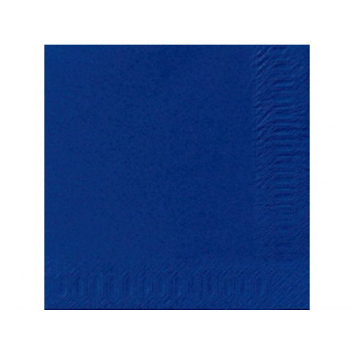 Duni Servett 3-lags 33x33cm mörkblå 125/fp