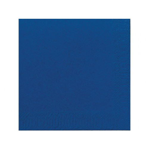 Duni Servett 3-lags 40x40cm mörkblå 125/fp