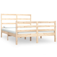Produktbild för Sängram massiv furu 120x190 cm