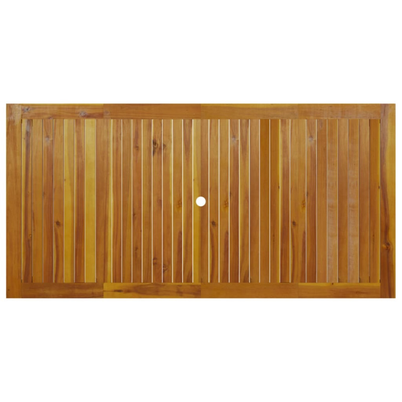 Produktbild för Trädgårdsbord 200x100x74 cm massivt akaciaträ