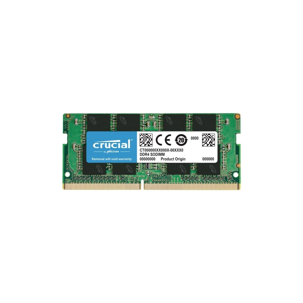 Produktbild för Crucial - DDR4 - modul - 8 GB - SO DIMM 260-pin / PC4-25600 - ej buffrad