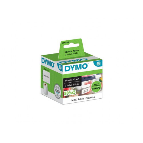 DYMO Etikett DYMO S0722440 70x54mm 320/fp