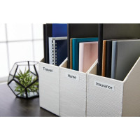Produktbild för Tape DYMO D1 9mm svart på vit