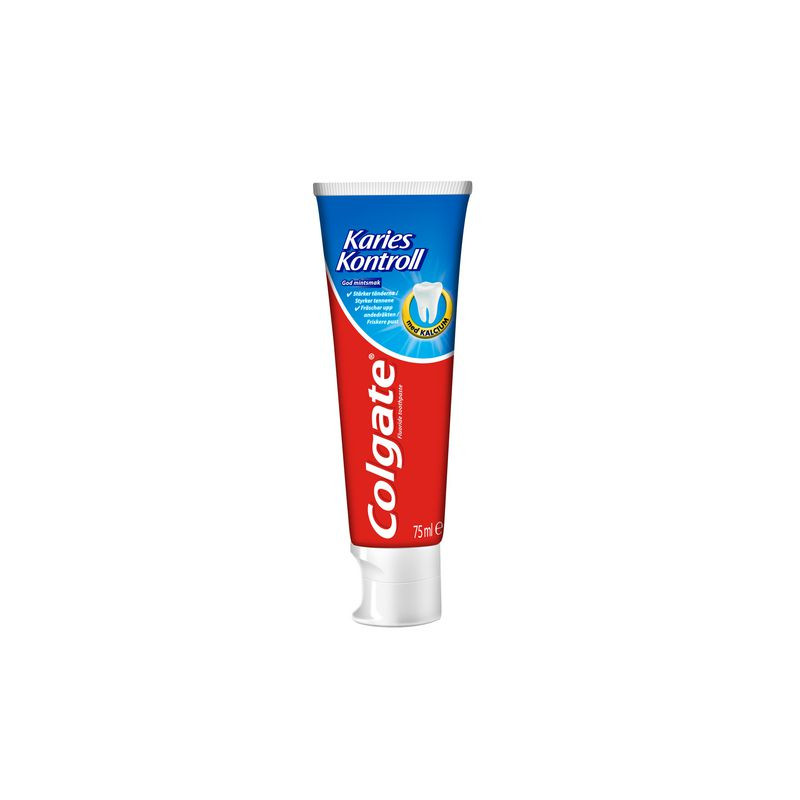 Produktbild för Tandkräm COLGATE Karies Kontroll 75 ml