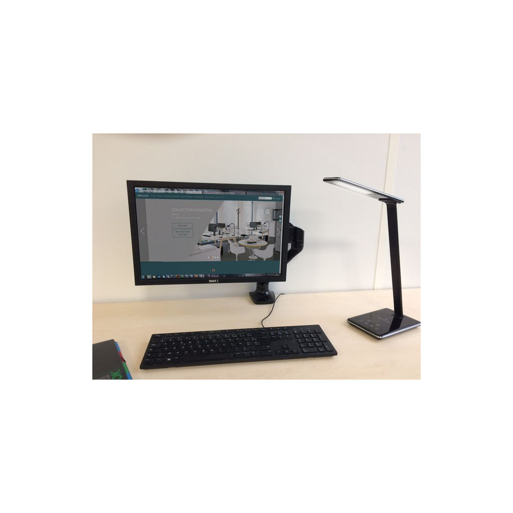 Produktbild för Lampa UNILUX Linka LED svart
