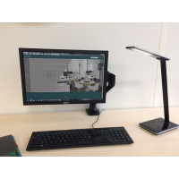 Produktbild för Lampa UNILUX Linka LED svart