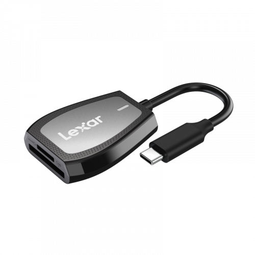 LEXAR Lexar Cardreader LRW470U SD & microSD UHS-II Dual-Slot Reader (USB-C)