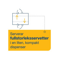 Produktbild för Servett TORK Xpressnap N14 natur 720/fp