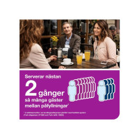 Produktbild för Servett TORK Xpressnap N14 natur 720/fp