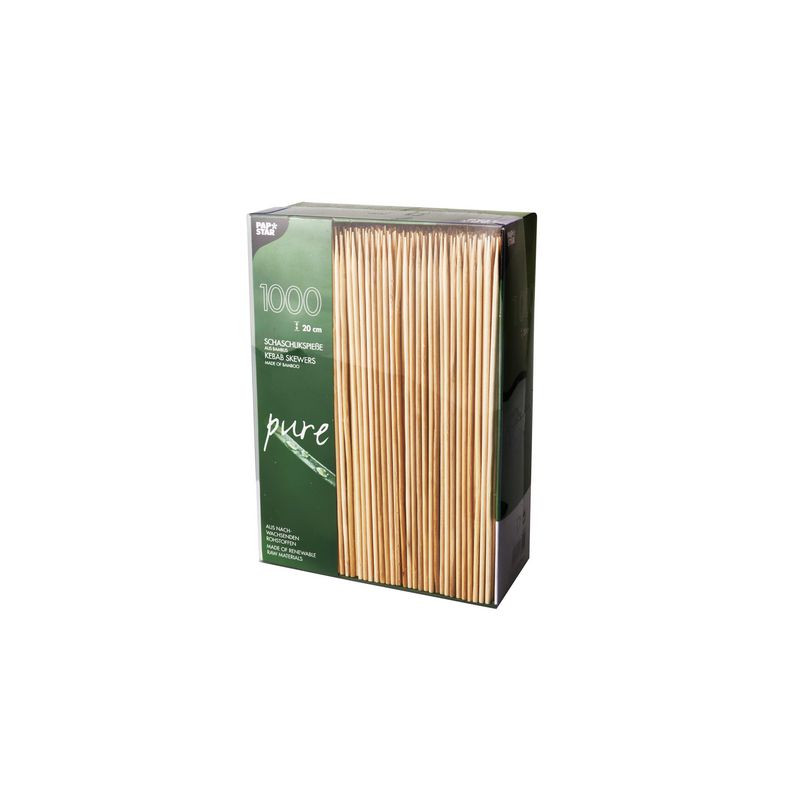 Produktbild för Grillspett PURE bambu 1000/fp