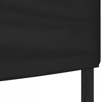 Produktbild för Hopfällbart partytält svart 2x2 m