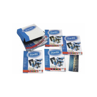 Produktbild för Fotolommer 13x18 cm Bantex 2114 PP A4 til 4 fotos (pose a 10...