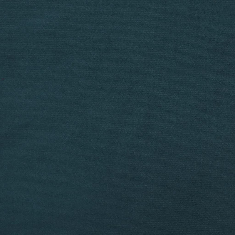 Produktbild för Schäslong med kuddar och bolster blå sammet