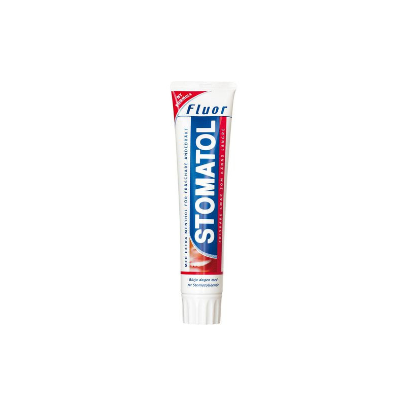 Produktbild för Tandkräm STOMATOL Fluor 125ml