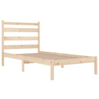Produktbild för Sängram massiv furu 90x200 cm