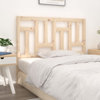 Produktbild för Sänggavel 205,5x4x100 cm massiv furu