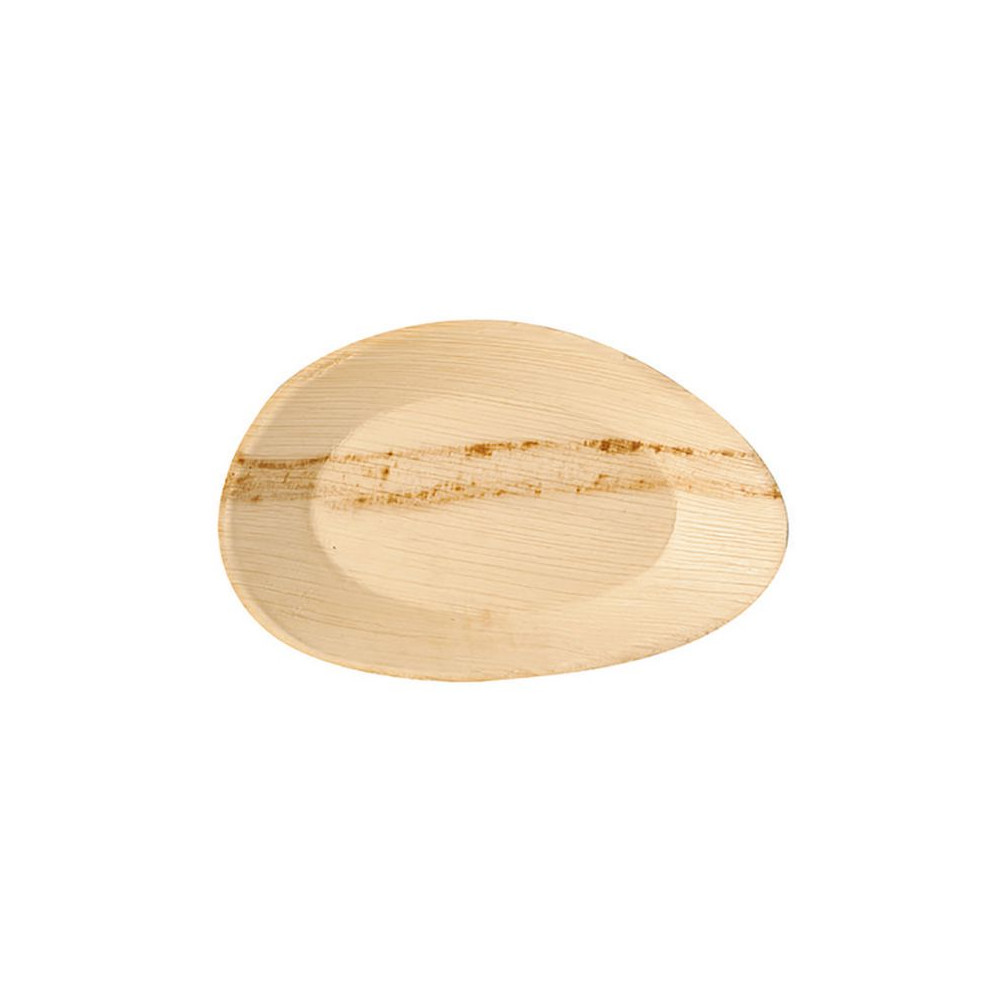 Produktbild för Tallrik PURE Palmblad 26x17x2,5cm 25/fp