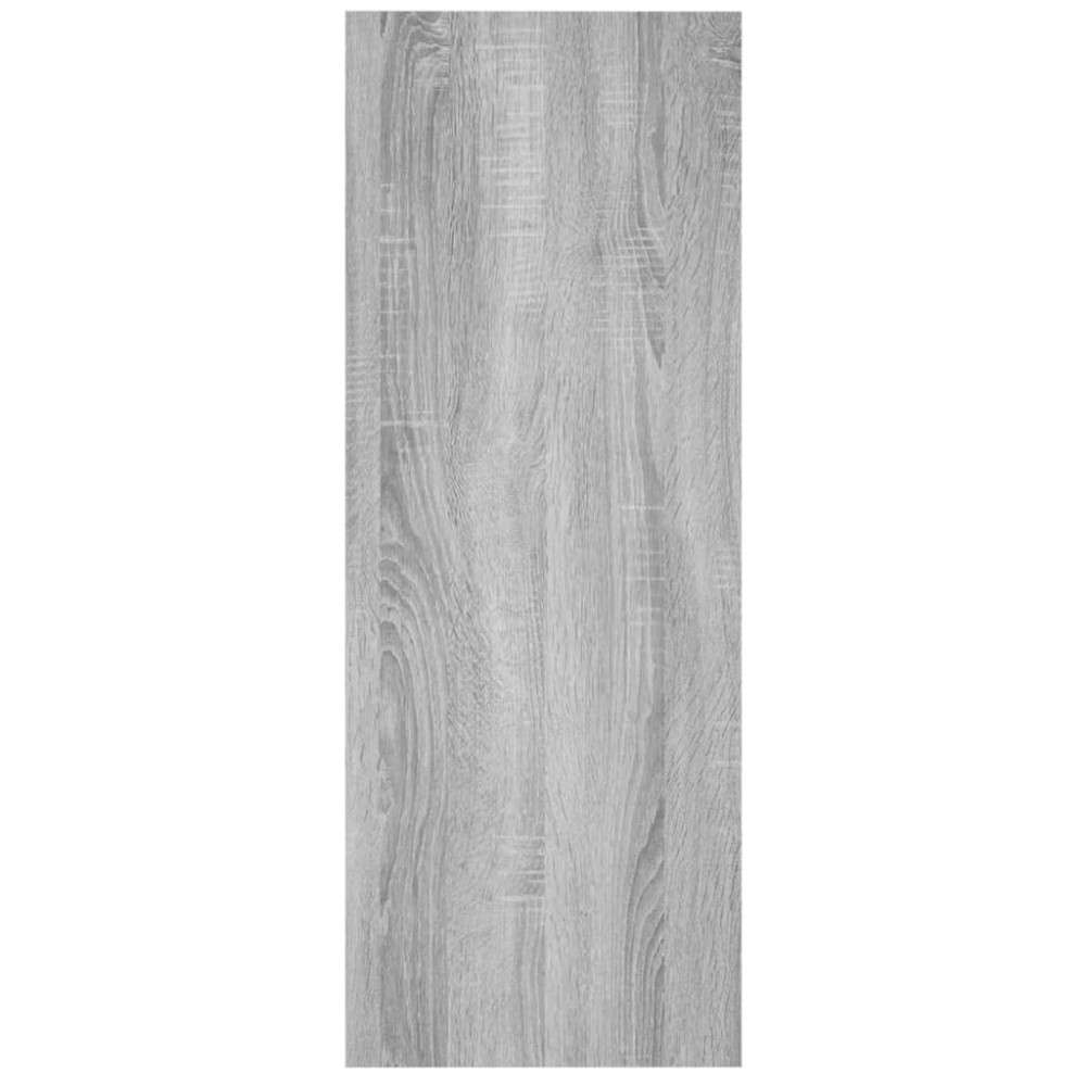 Produktbild för Avlastningsbord grå sonoma 105x30x80 cm konstruerat trä