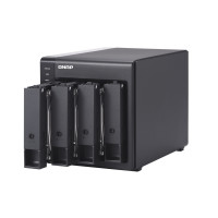 Miniatyr av produktbild för QNAP TR-004 Hölje för lagringsenheter HDD- / SSD kabinett Svart 2.5/3.5"