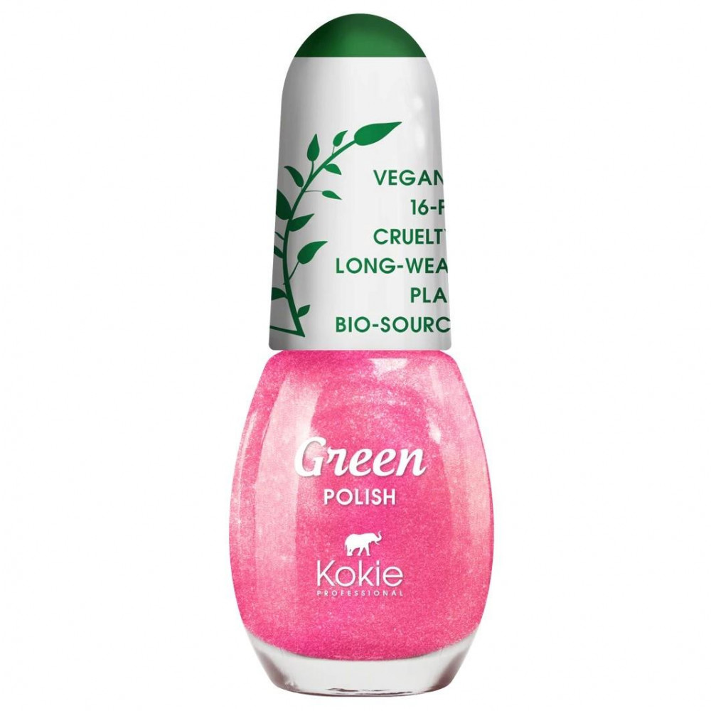Produktbild för Kokie Green Nail Polish - Troublemaker