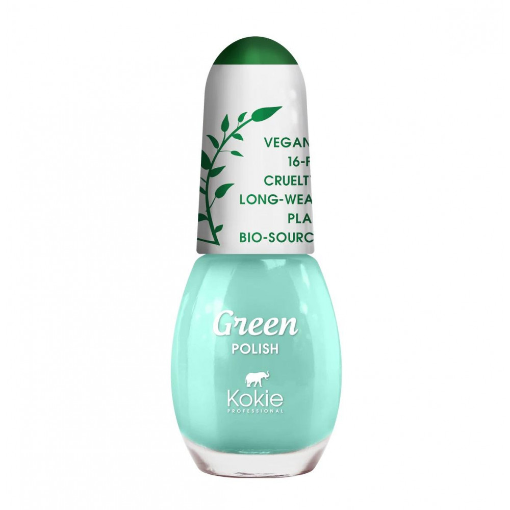 Produktbild för Kokie Green Nail Polish - What Deadline