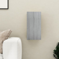 Miniatyr av produktbild för TV-bänk grå sonoma 30,5x30x60 cm konstruerat trä