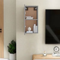 Miniatyr av produktbild för TV-bänk grå sonoma 30,5x30x60 cm konstruerat trä