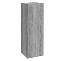 Miniatyr av produktbild för TV-bänk grå sonoma 30,5x30x90 cm konstruerat trä