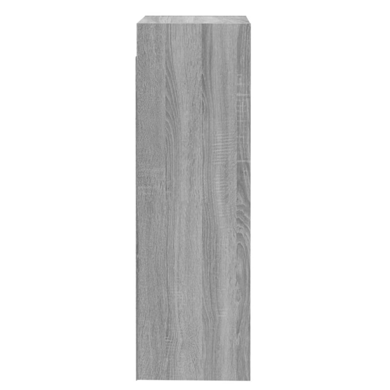 Produktbild för TV-bänk grå sonoma 30,5x30x90 cm konstruerat trä