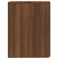 Miniatyr av produktbild för Apoteksskåp brun ek 20x45,5x60 cm konstruerat trä