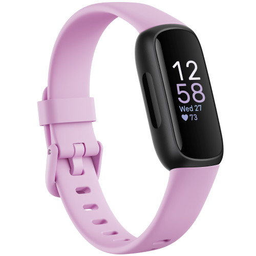 Fitbit Inspire 3, Black/Lilac Bliss