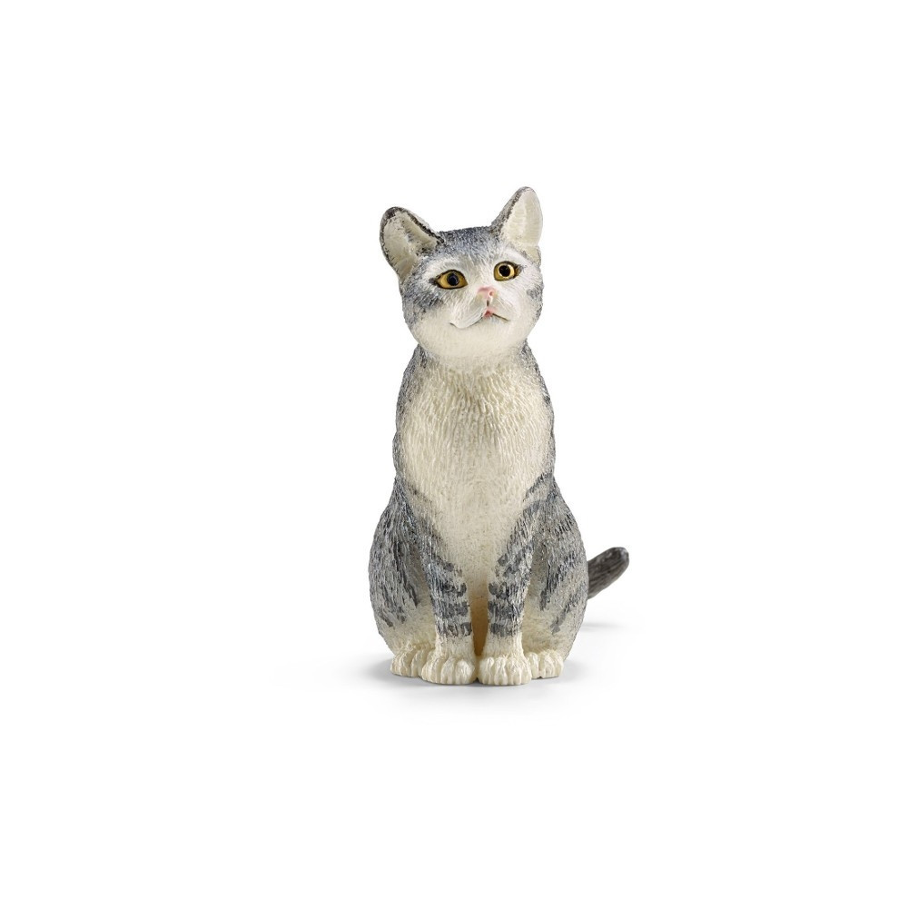Produktbild för Schleich World of Nature: Farm Life - Katt, sittande