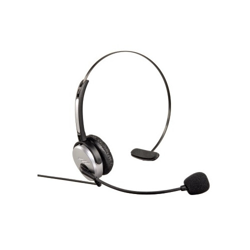 Hama Hama Headband Headset Kabel Kontor/callcenter Svart, Silver