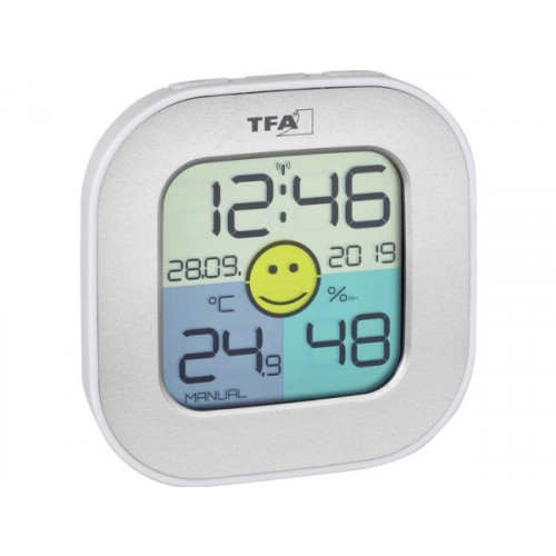 TFA-Dostmann TFA-Dostmann FUN inomhus Elektronisk hygrometer Silver