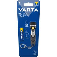 Varta Varta Day Light Key Chain Light Gjuten aluminium, Svart Nyckelringsficklampa LED