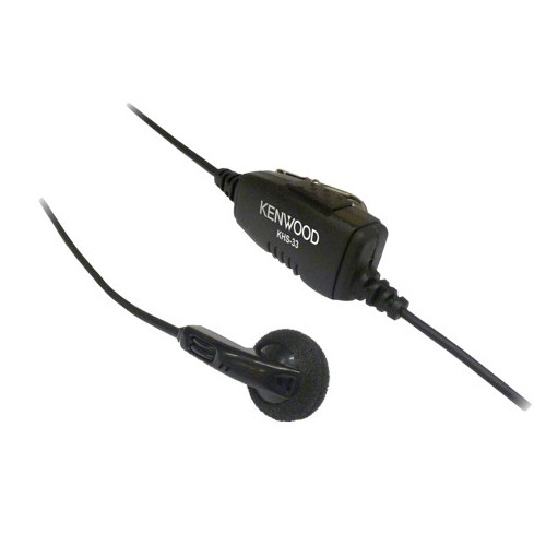 Kenwood Kenwood Electronics KHS-33 hörlur och headset Kabel I öra Svart