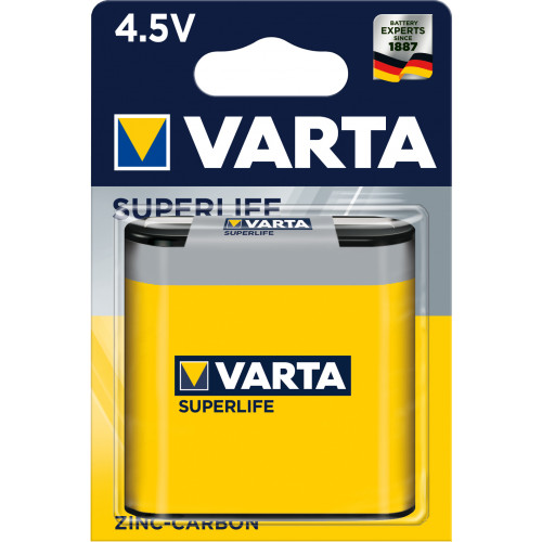 Varta Varta SUPERLIFE 4.5 V 4.5V Zink-Kol