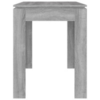 Miniatyr av produktbild för Matbord grå sonoma 120x60x76 cm konstruerat trä