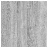 Produktbild för Väggmonterat skåp grå sonoma 80x39x40 cm konstruerat trä