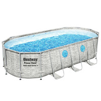 Produktbild för Bestway Pool Power Steel Swim Vista Series set 549x274x122 cm